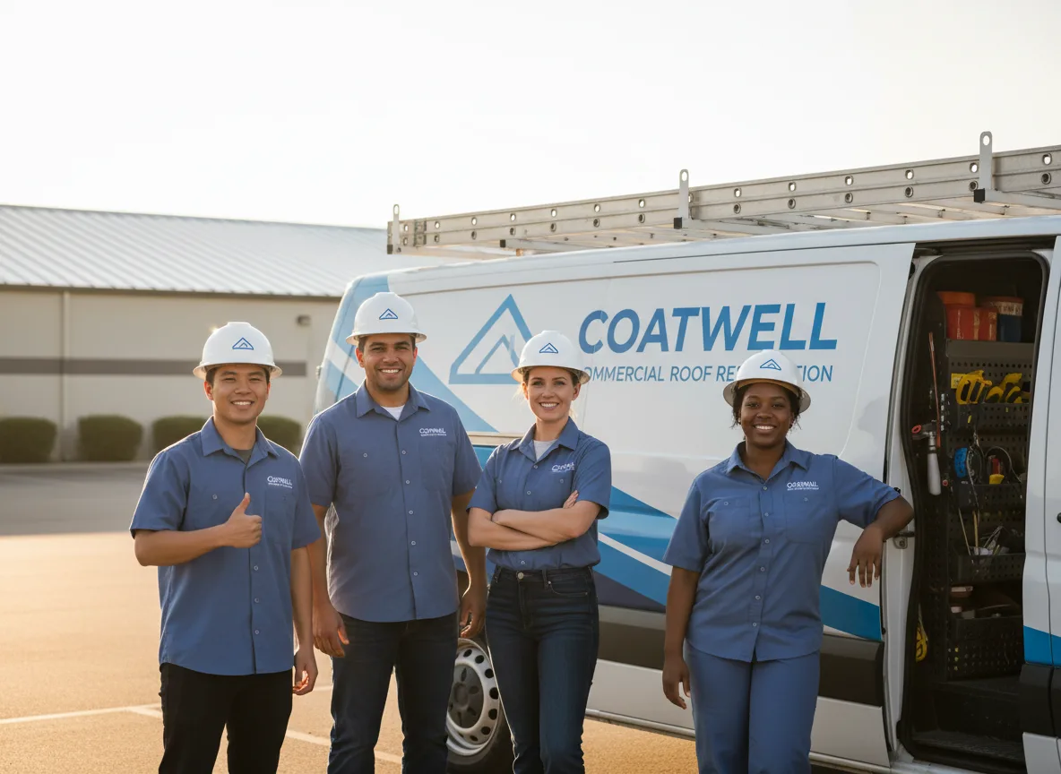 Commercial roof coating company in Purdy, MO